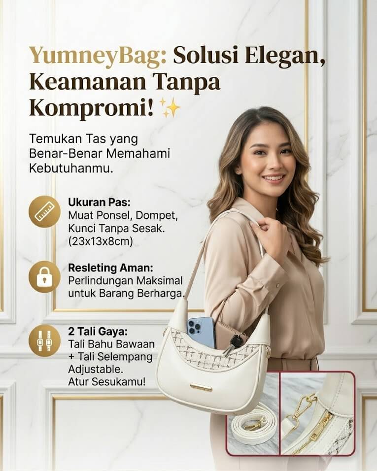 Solusi Yumney Bag Cantik Elegan