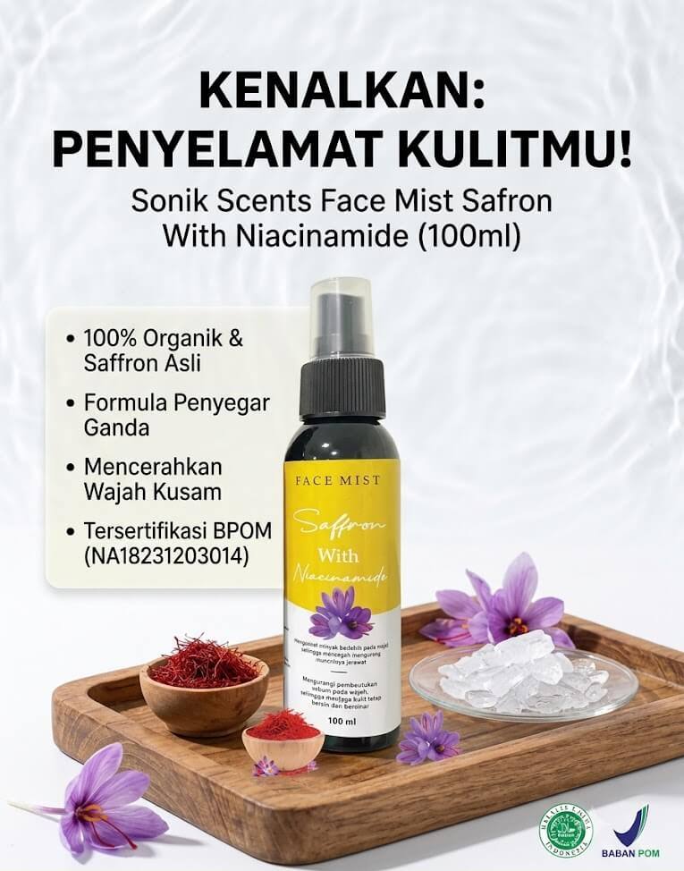 Solusi Face Mist Sonik Scents