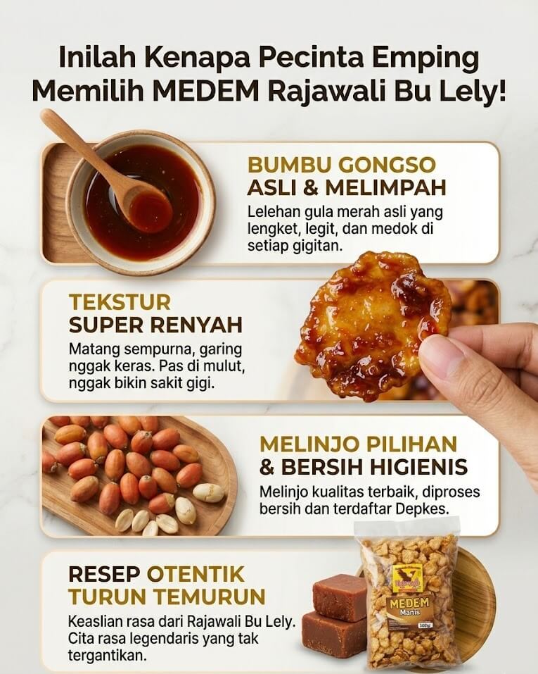 Keunggulan Emping Rajawali