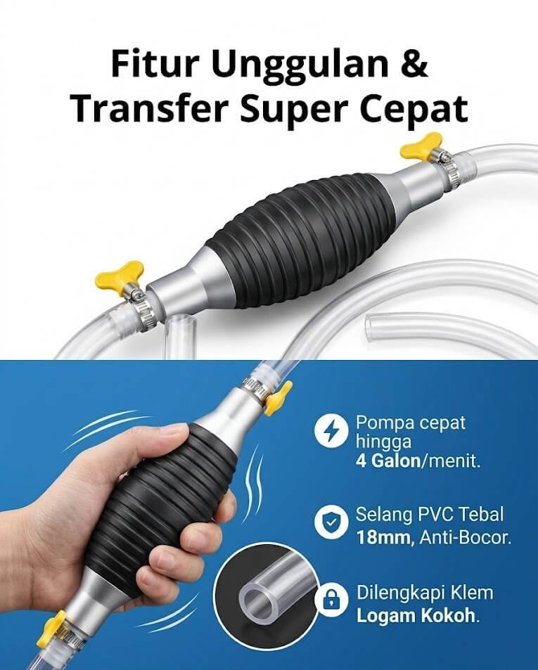 Keunggulan Pompa Manual