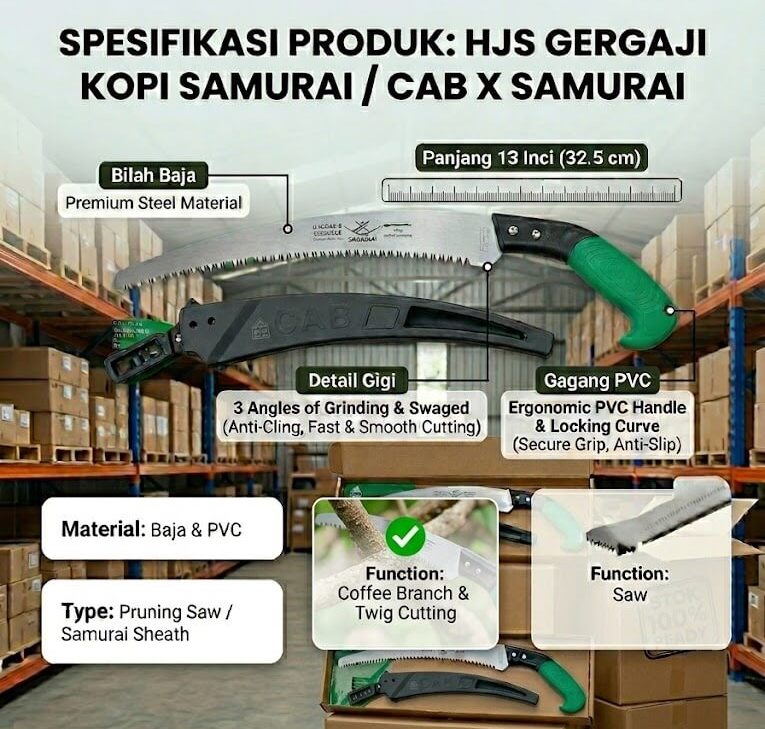 Keunggulan Gergaji HJS