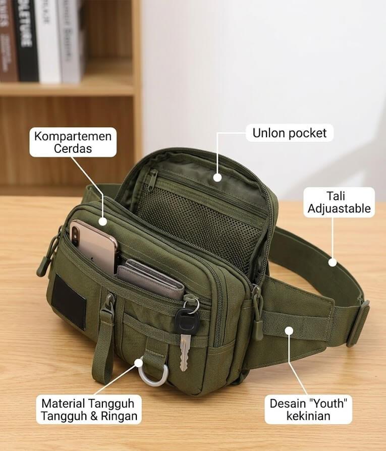 Detail Bagian Dalam Tas Youth