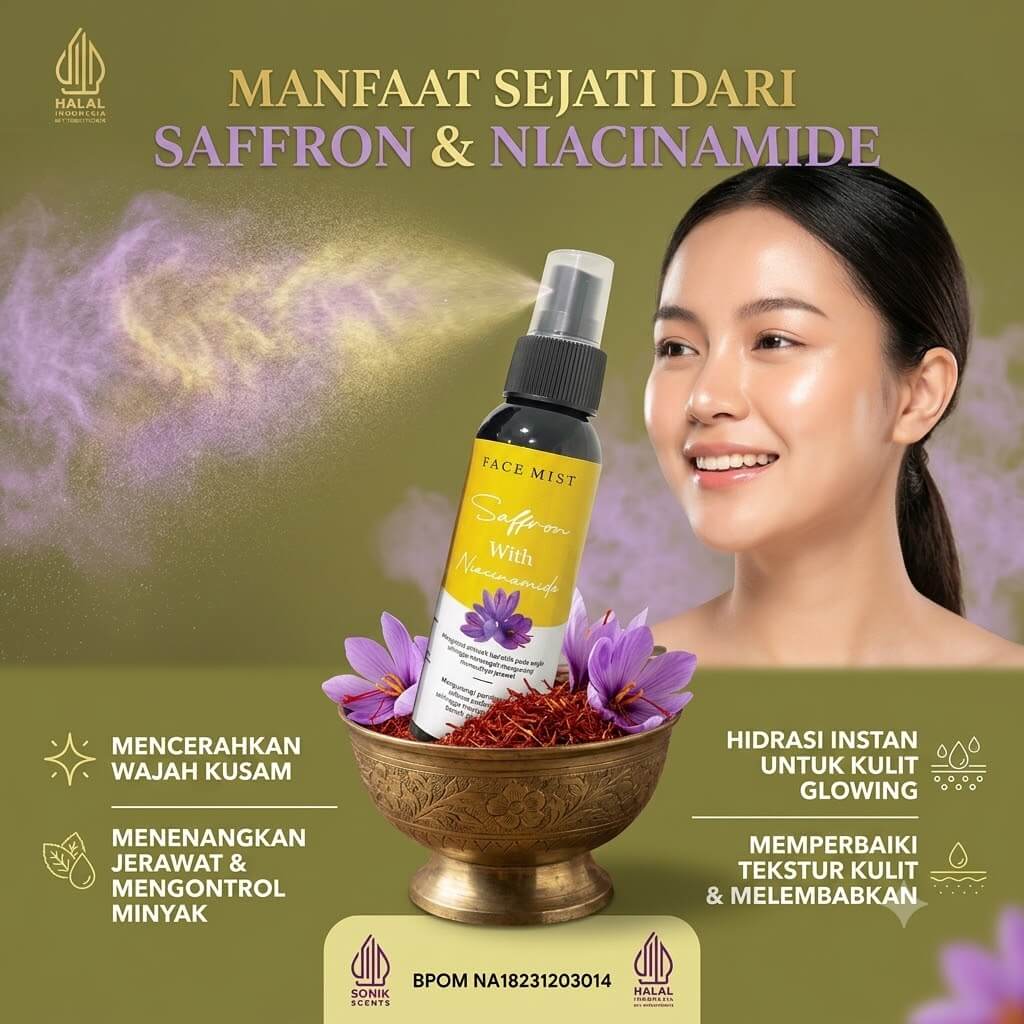 Manfaat Utama Saffron Face Mist