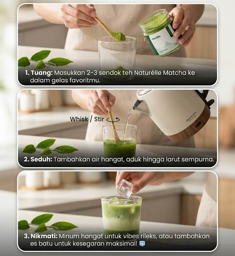 Cara Seduh Panas
