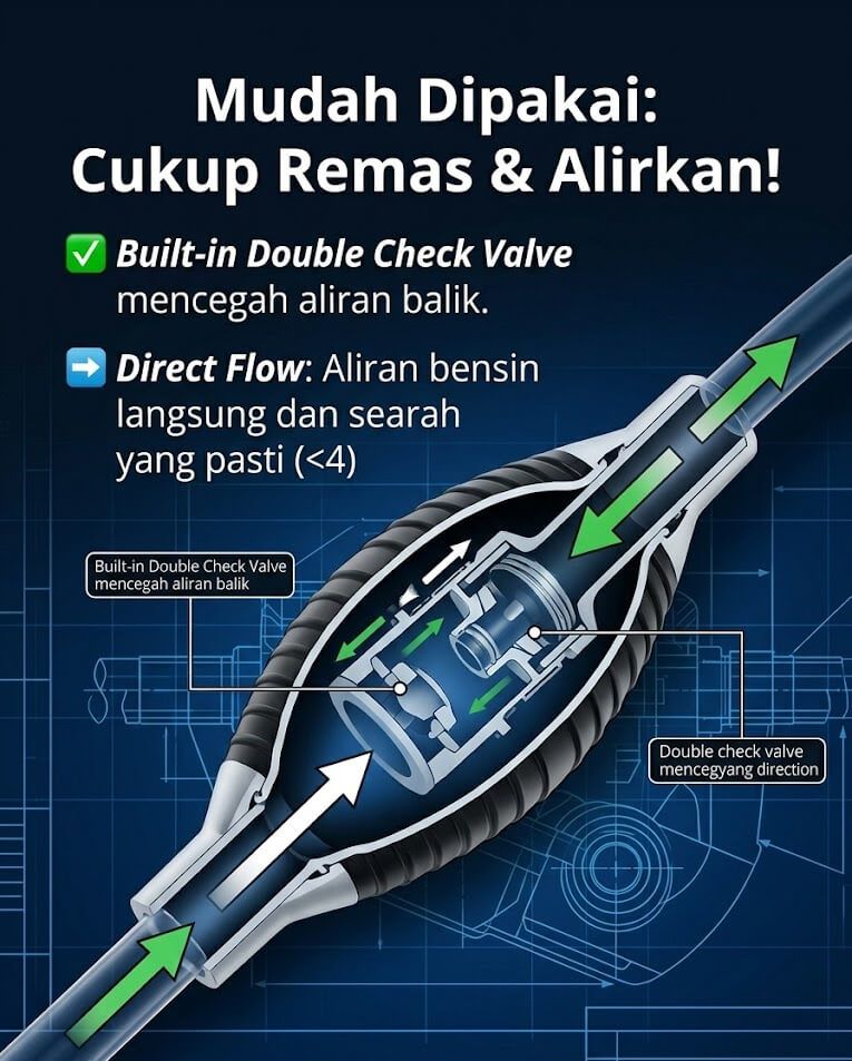 Detail Ukuran Pompa