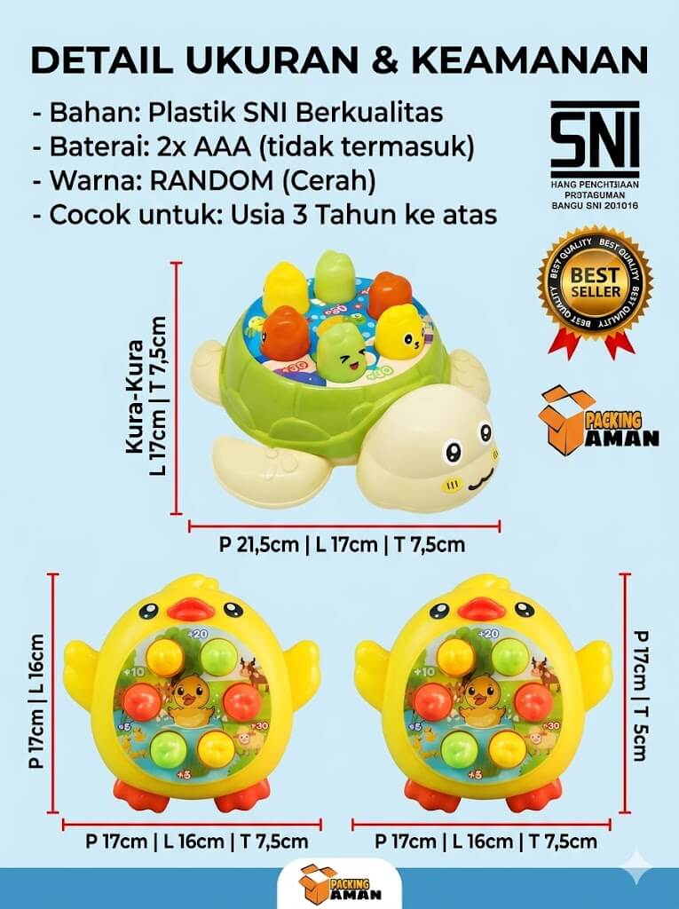 Detail Ukuran Produk Lengkap