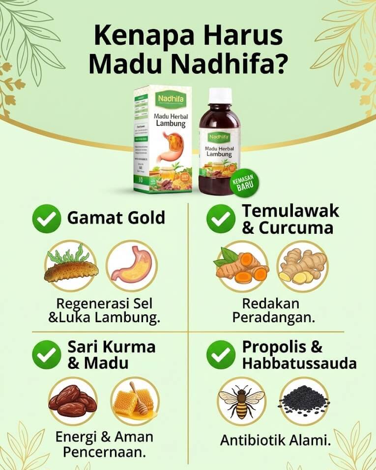 Kelebihan Madu Nadhifa