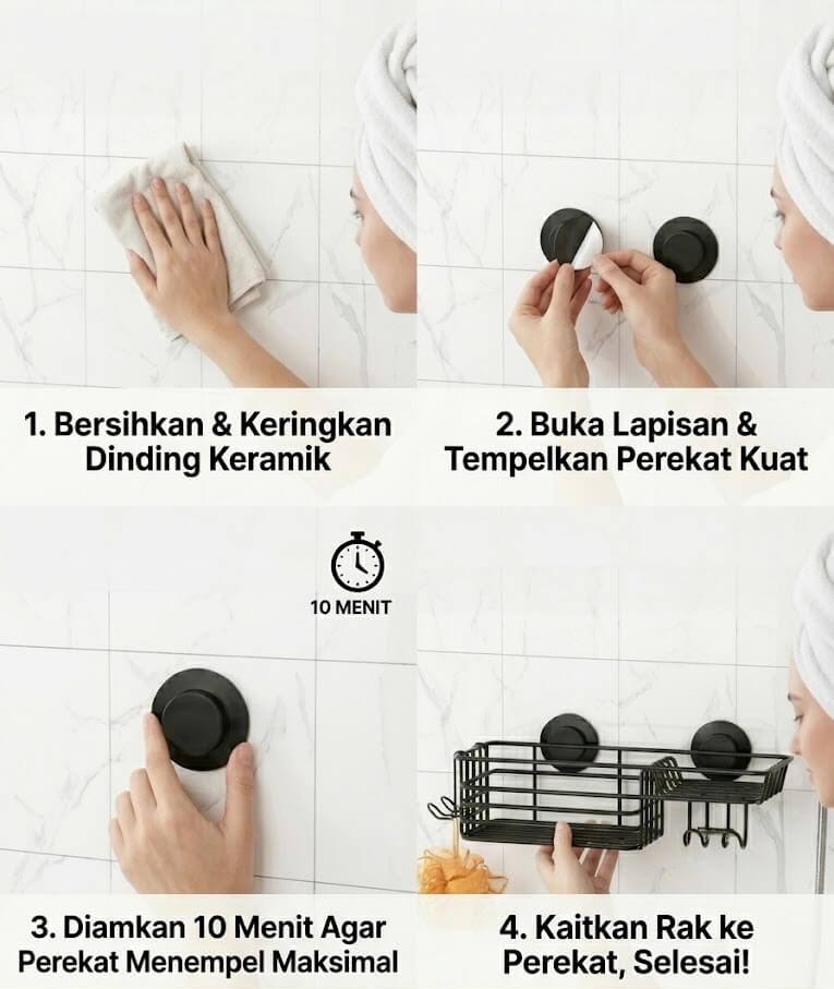 Cara Pasang Perekat Dan Paku