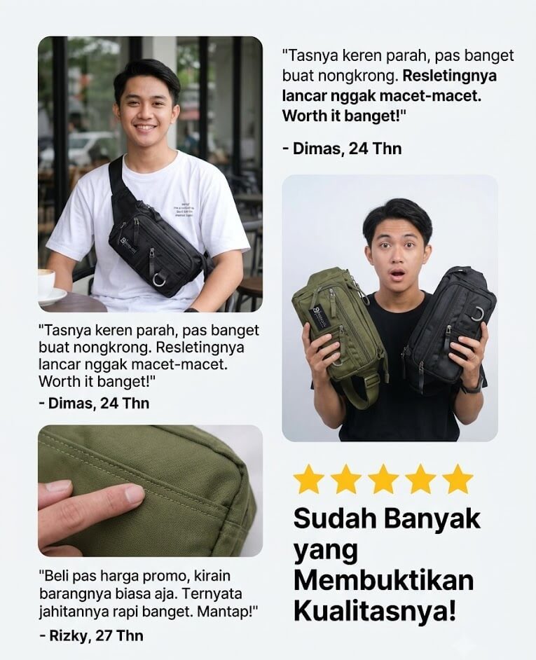 Keunggulan Tas Selempang Youth