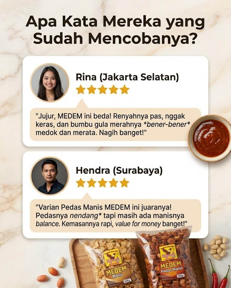 Testimoni Pembeli Emping