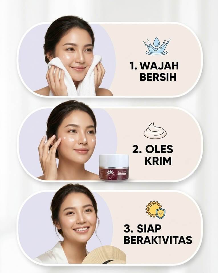 Cara Pakai Day Cream