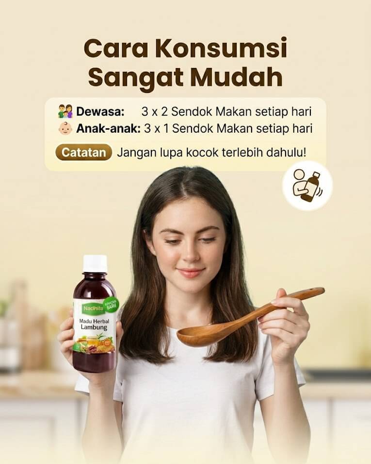 Cara Konsumsi Madu Nadhifa