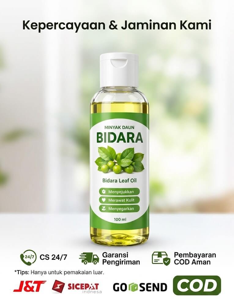 Detail Kemasan Minyak Bidara