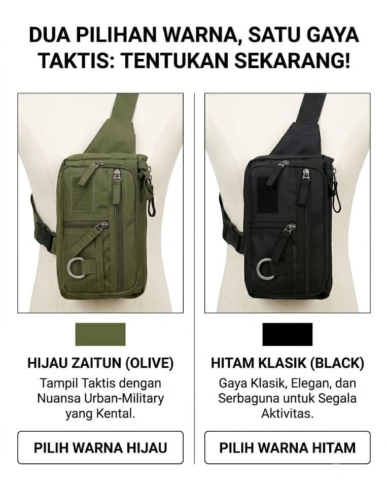 Pilihan Warna Tas Selempang Youth