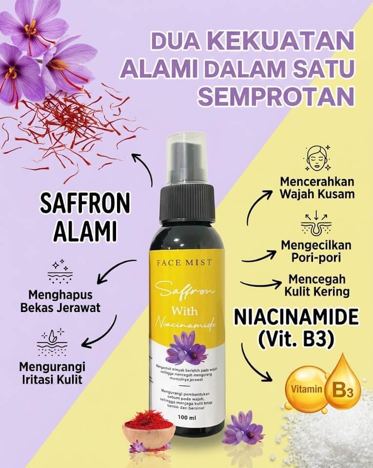 Kandungan Aktif Niacinamide Pencerah