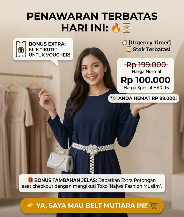 Harga Promo Sabuk Mutiara
