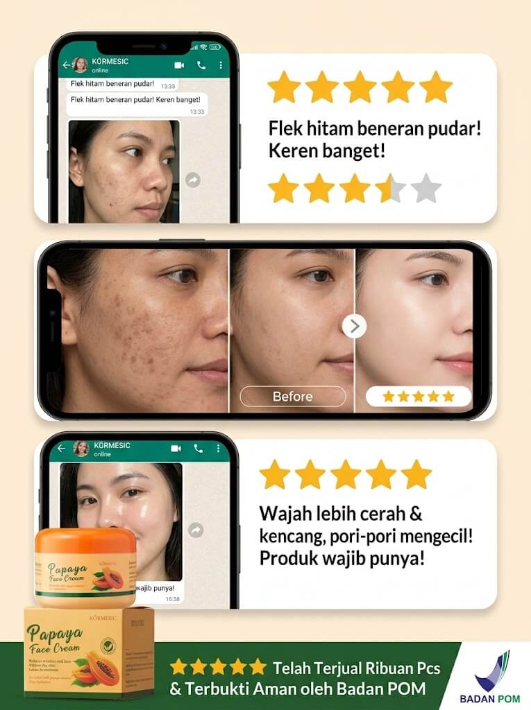Testimoni Real Customer Cream Papaya