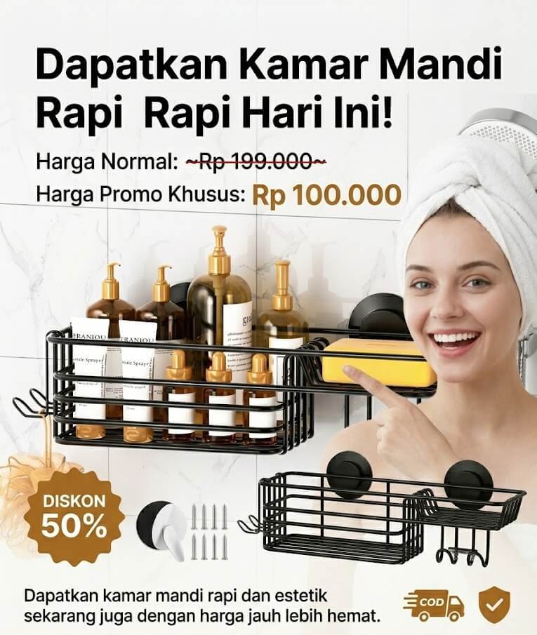 Harga Promo Rak Kamar Mandi