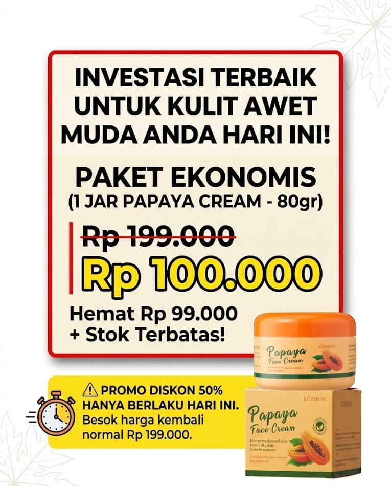 Harga Promo Cream Papaya