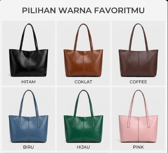 Varian Warna Totebag Aesthetic