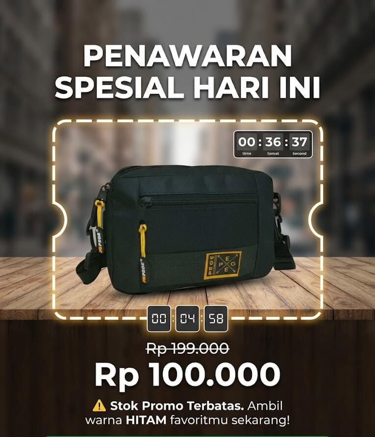 Harga Promo Tas Selempang PEGE