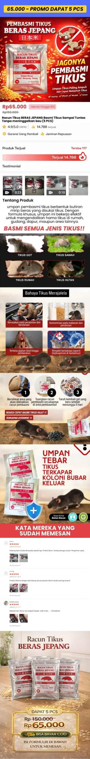 Racun Tikus Tanpa Bau 17